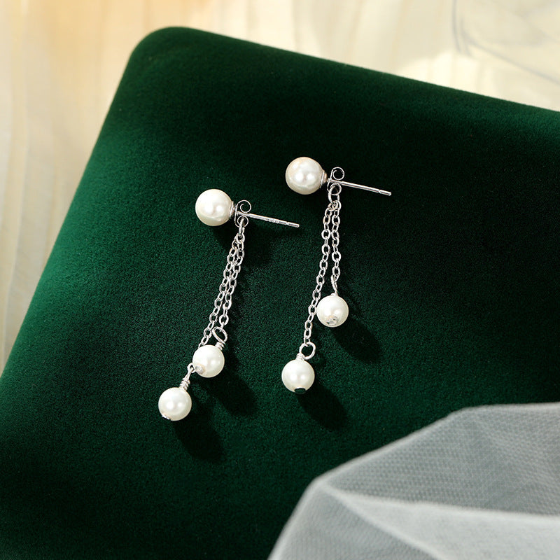 Long Elegant Tassel Earrings