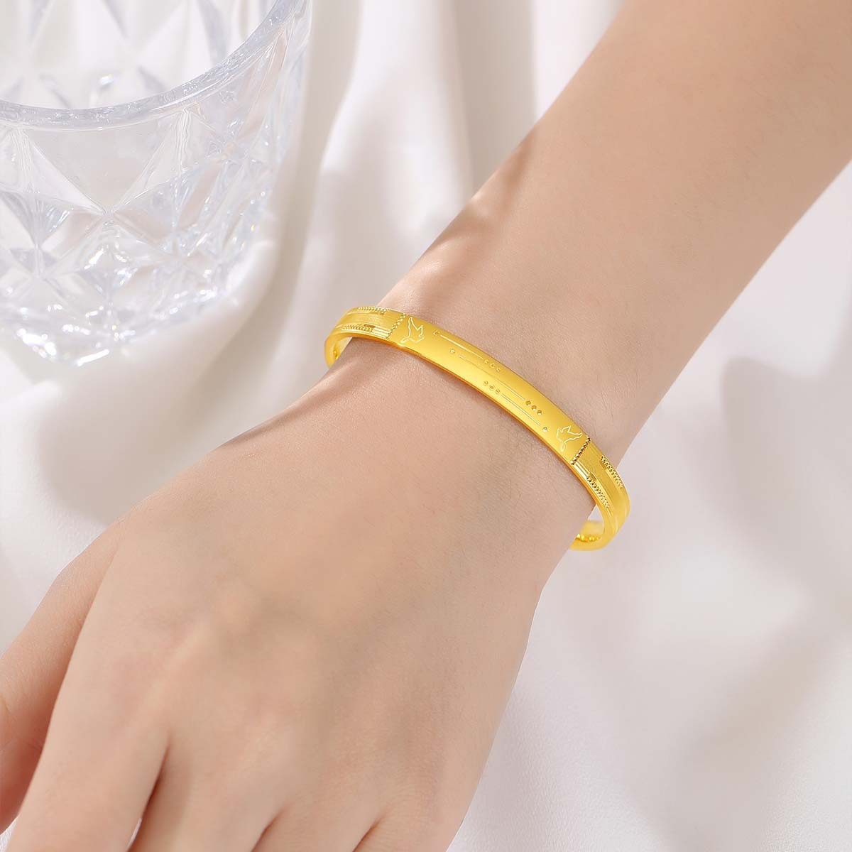Solid Gold Bracelet