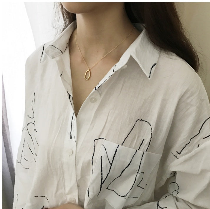 Irregular Design Necklace