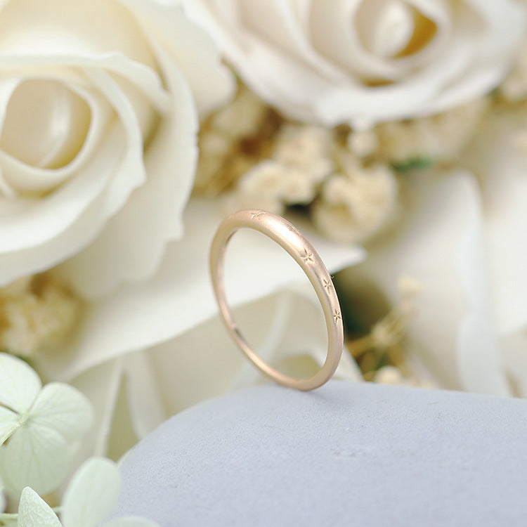 Gold Star Ring