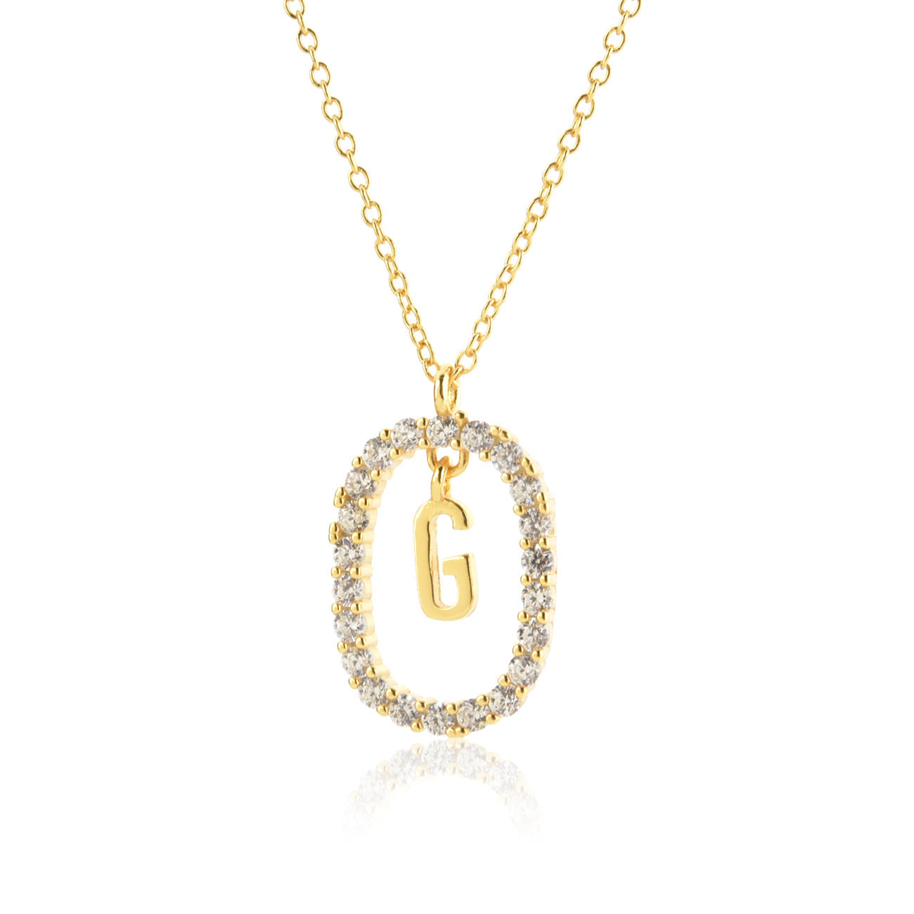 Elegant Letter Name Necklace