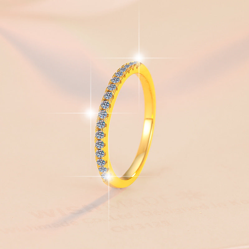 Elegant Diamond Gold Ring