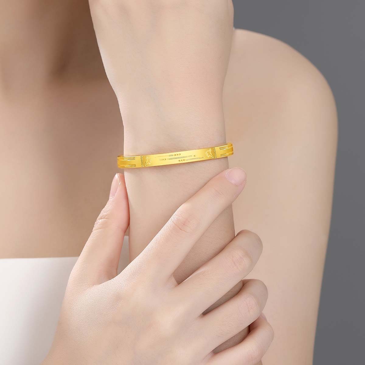 Solid Gold Bracelet
