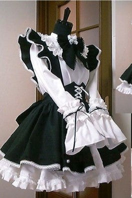 Classic Maid Outfit – Black & White
