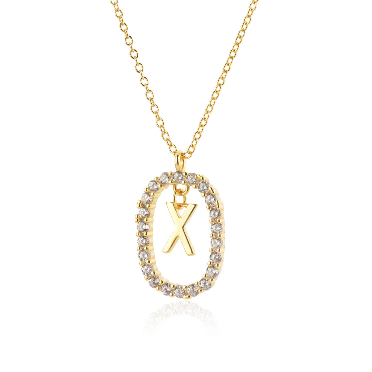 Elegant Letter Name Necklace