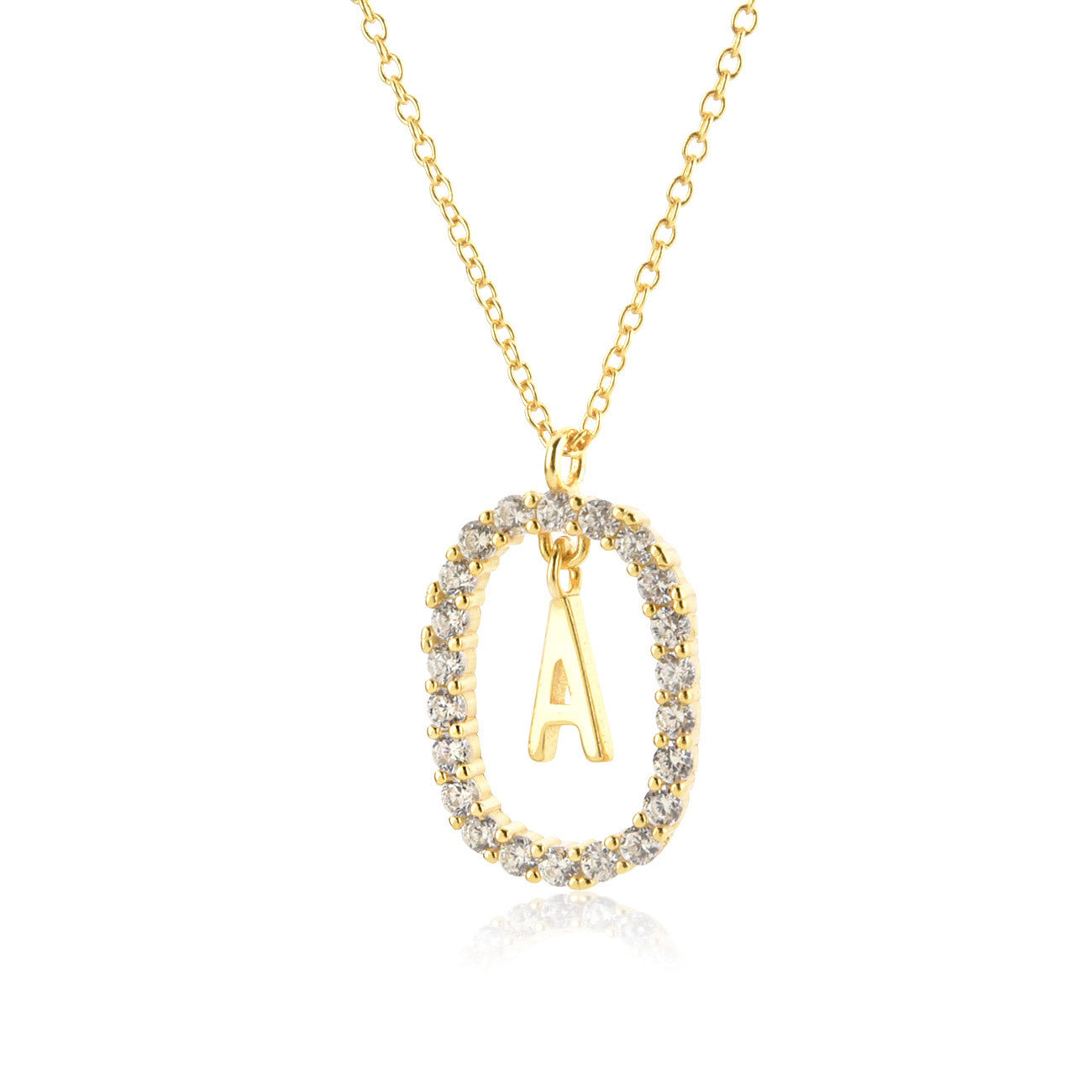 Elegant Letter Name Necklace