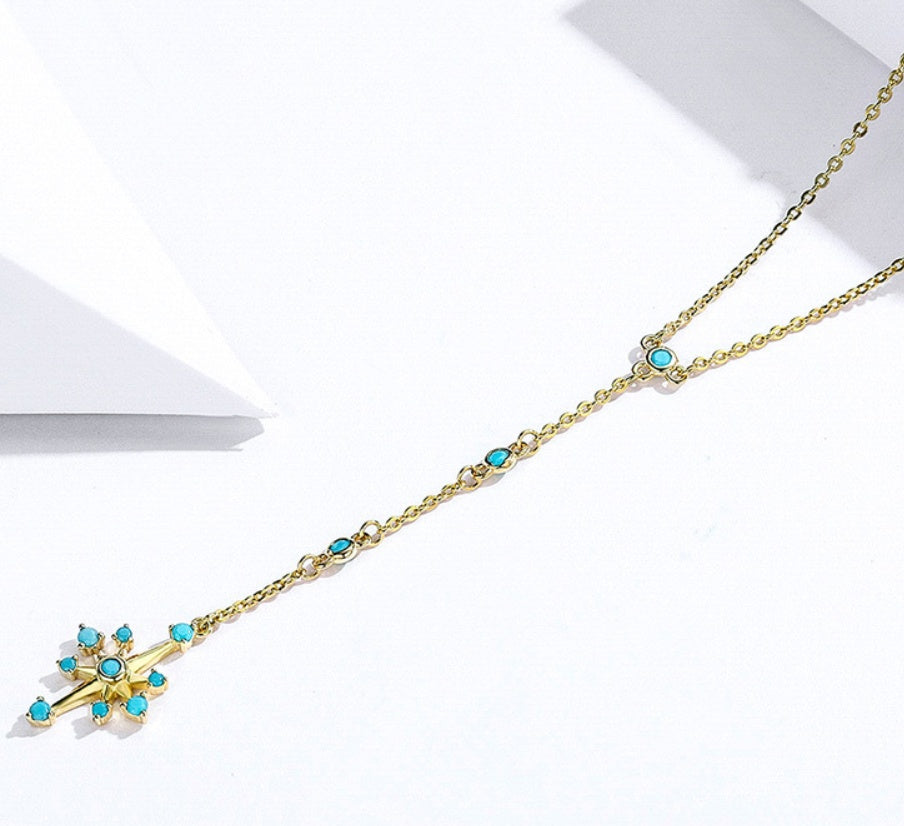 Creative Star Gold Necklace