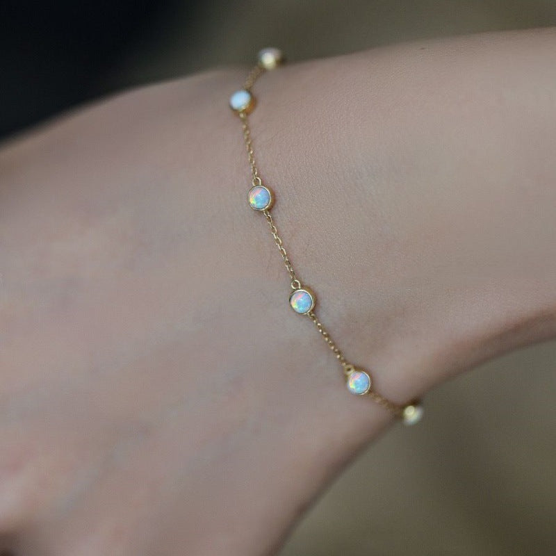 Silver Plated Pearl Bracelet