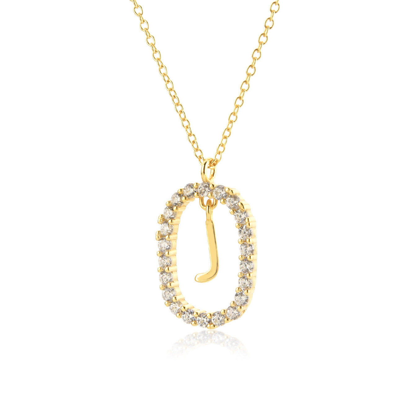 Elegant Letter Name Necklace