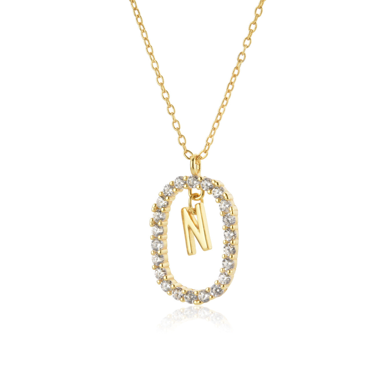 Elegant Letter Name Necklace