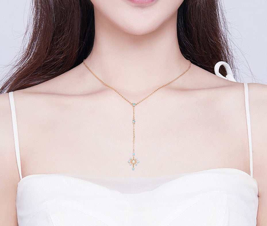 Creative Star Gold Necklace