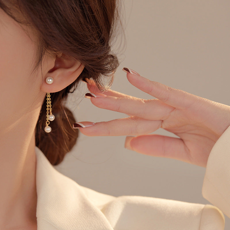 Long Elegant Tassel Earrings
