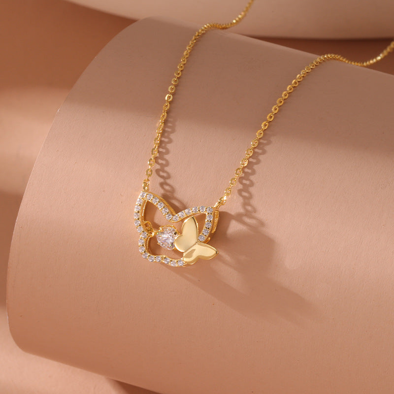 Butterfly Sterling Necklace