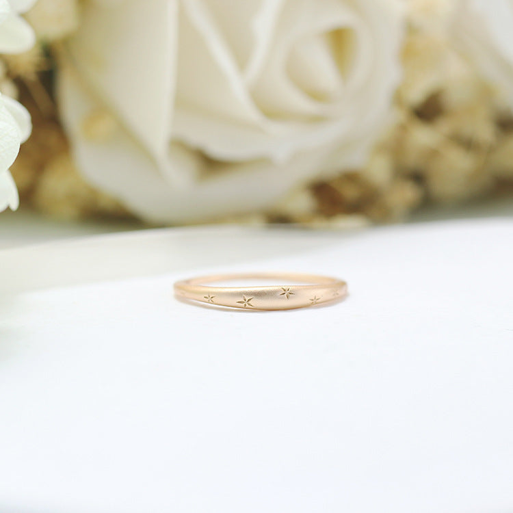 Gold Star Ring