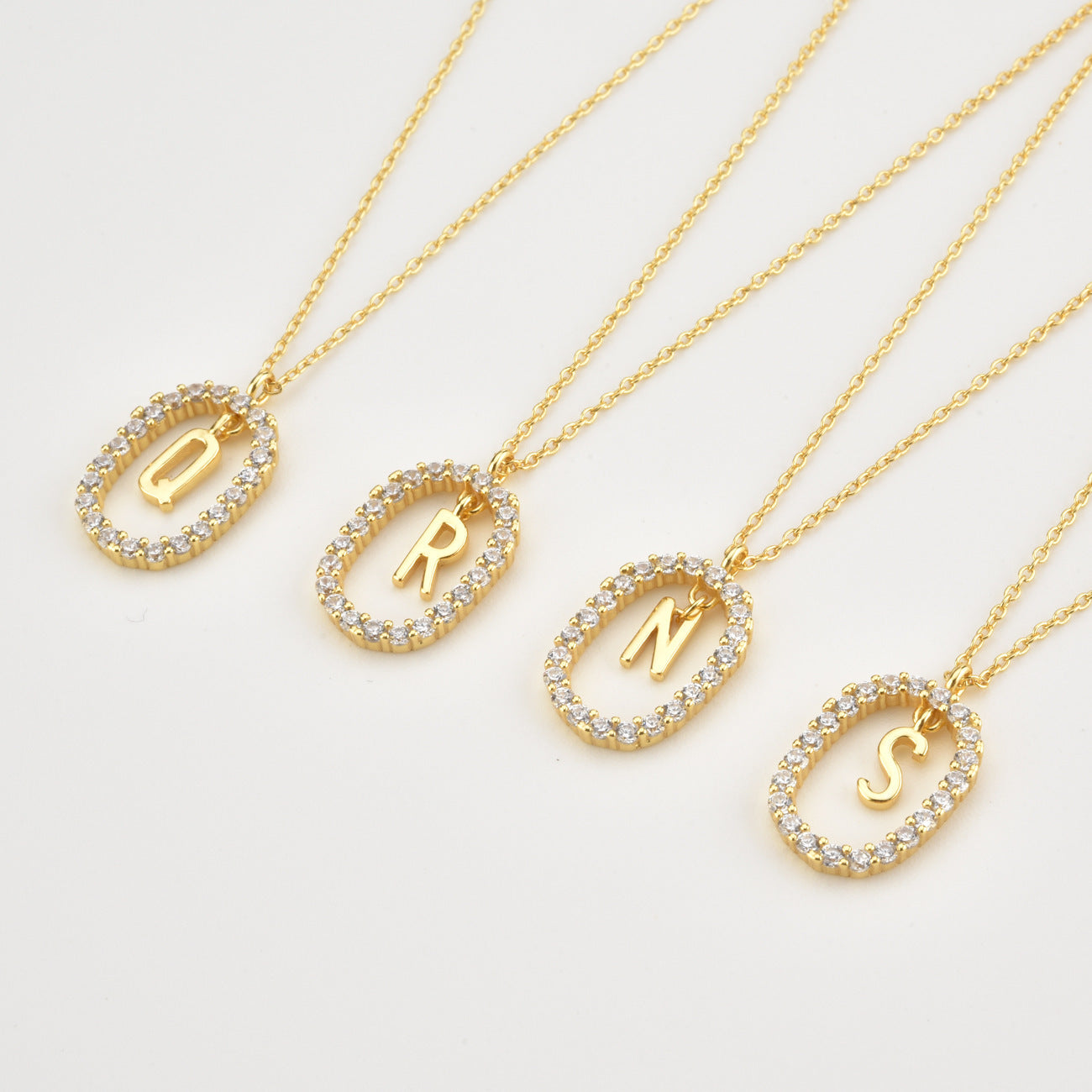 Elegant Letter Name Necklace