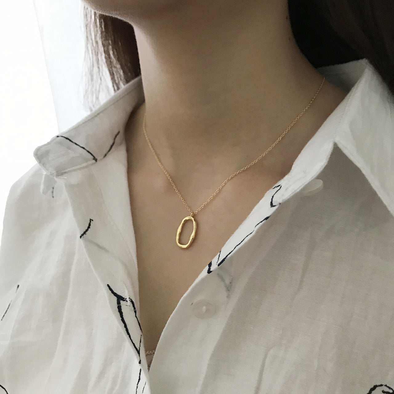 Irregular Design Necklace