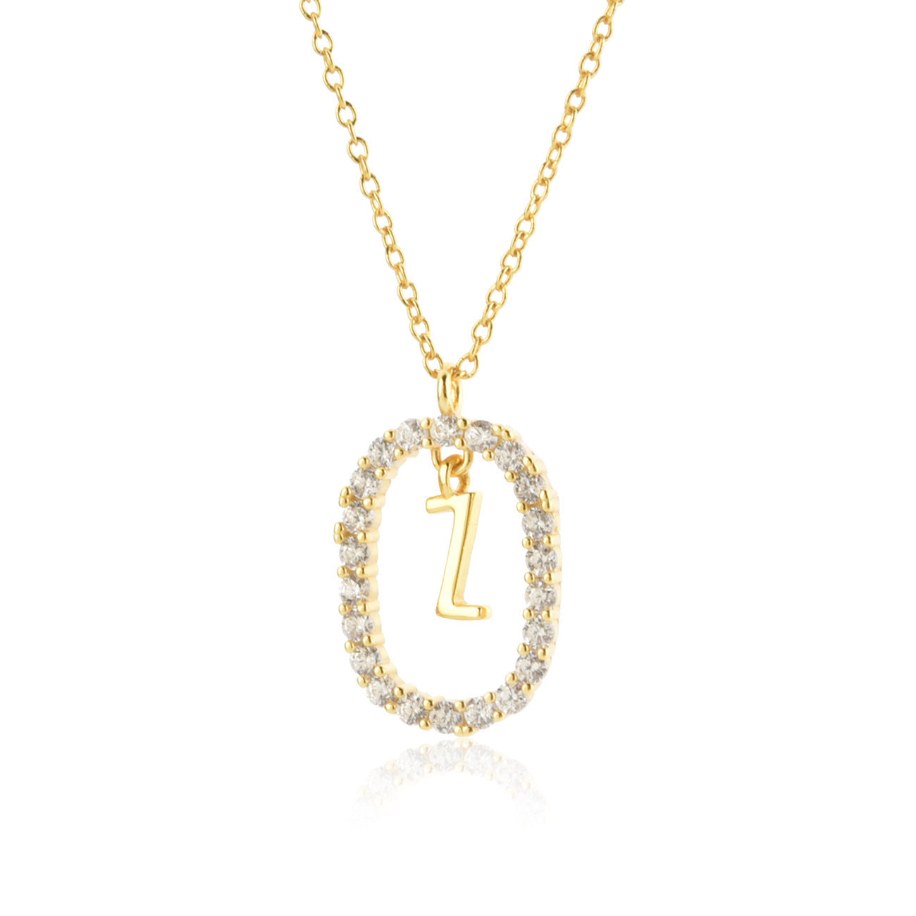 Elegant Letter Name Necklace