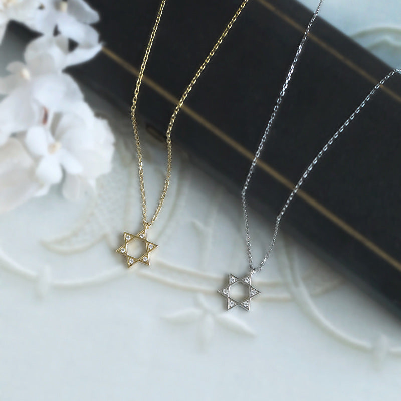 Six-pointed Star Necklace
