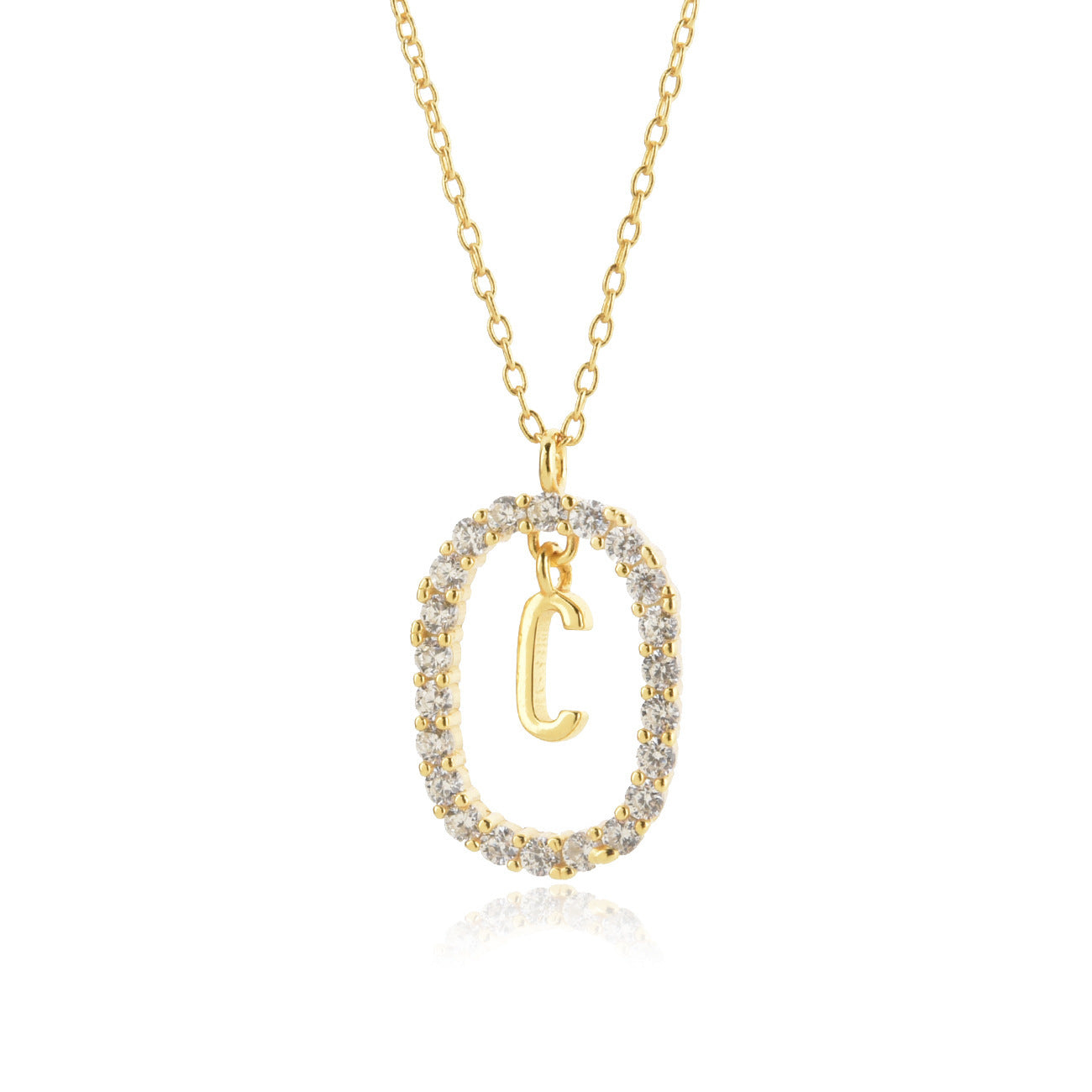 Elegant Letter Name Necklace