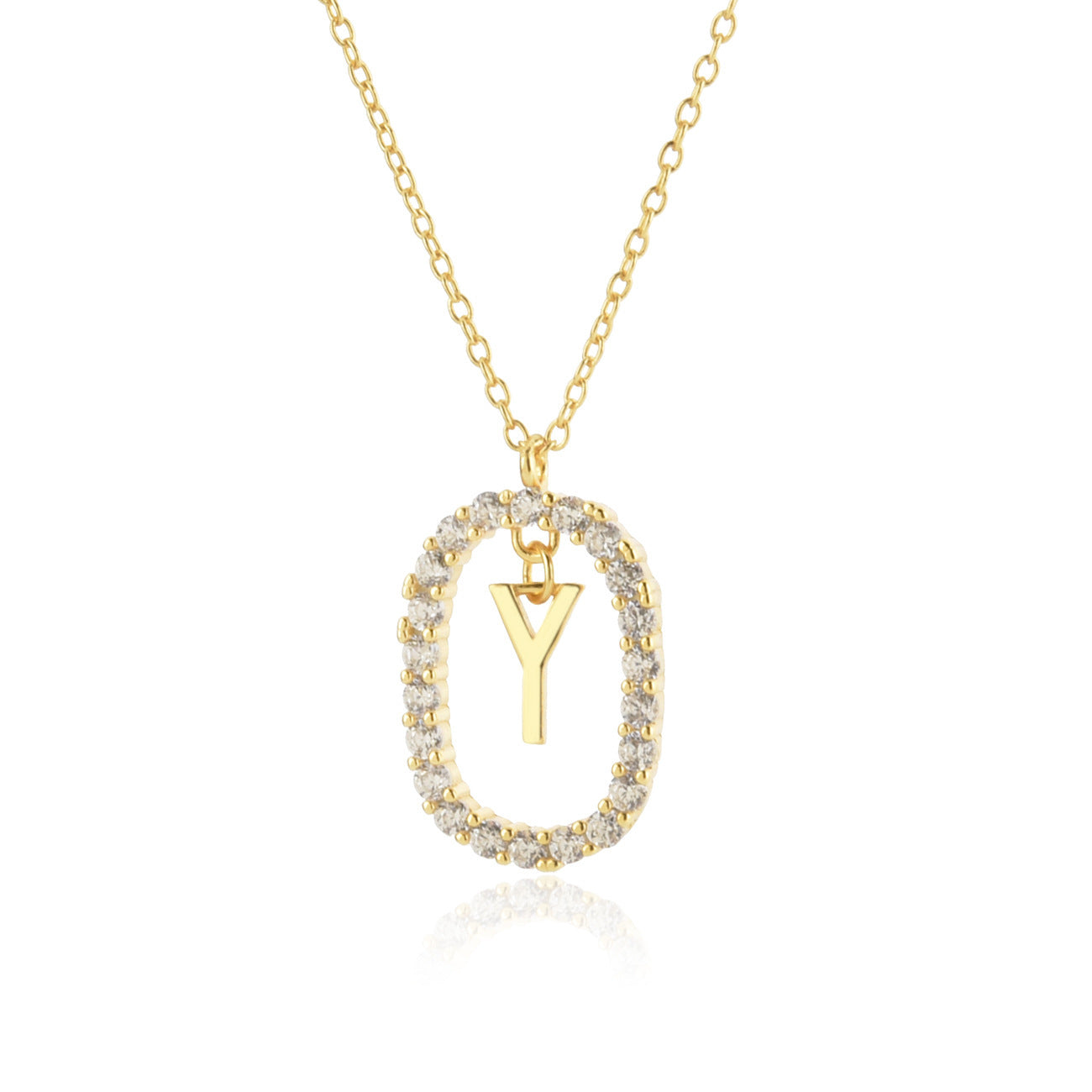Elegant Letter Name Necklace