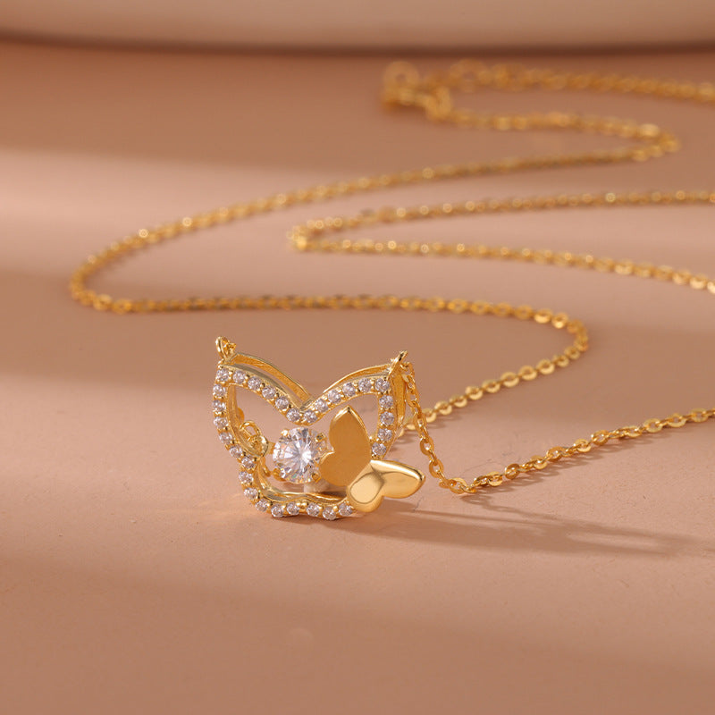Butterfly Sterling Necklace