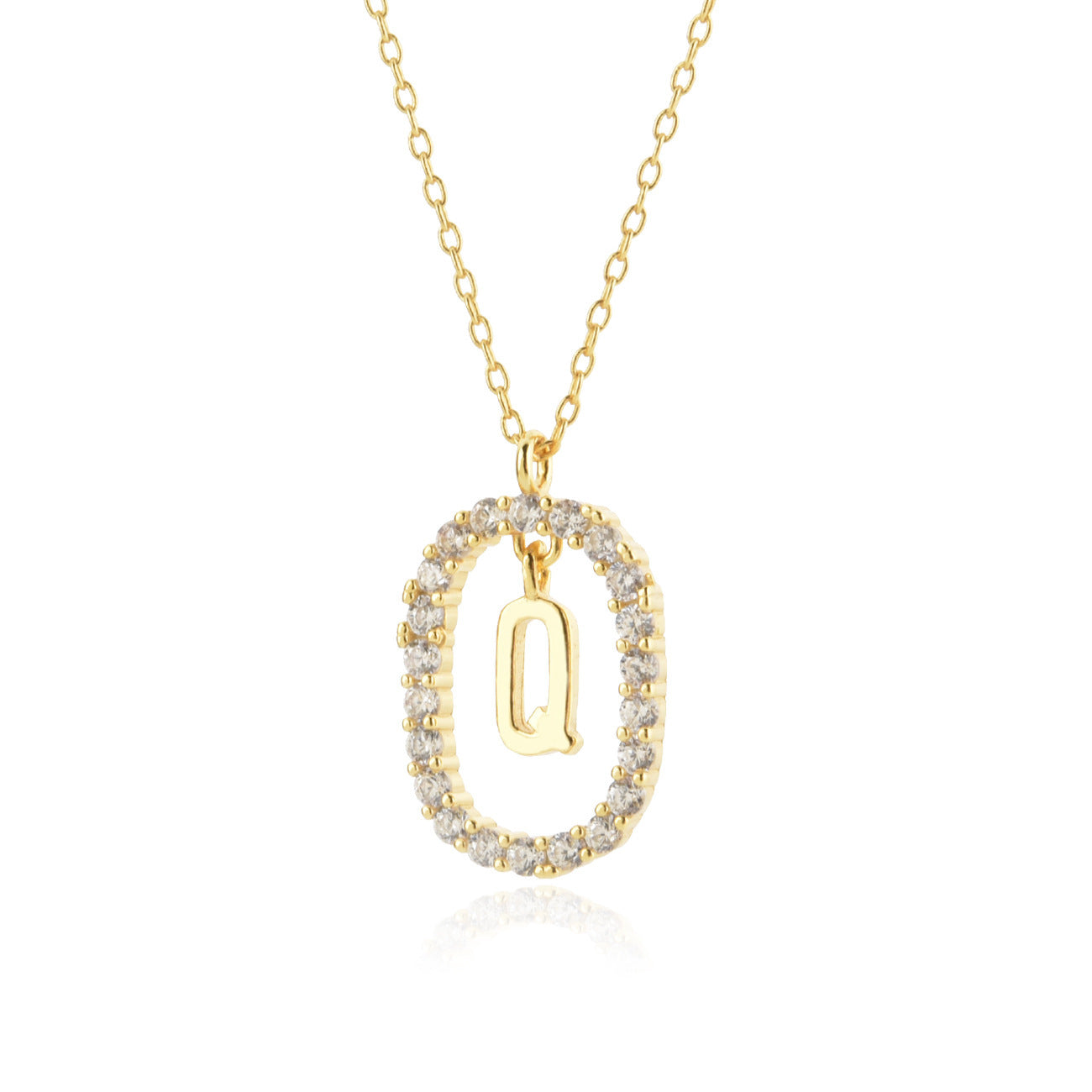 Elegant Letter Name Necklace