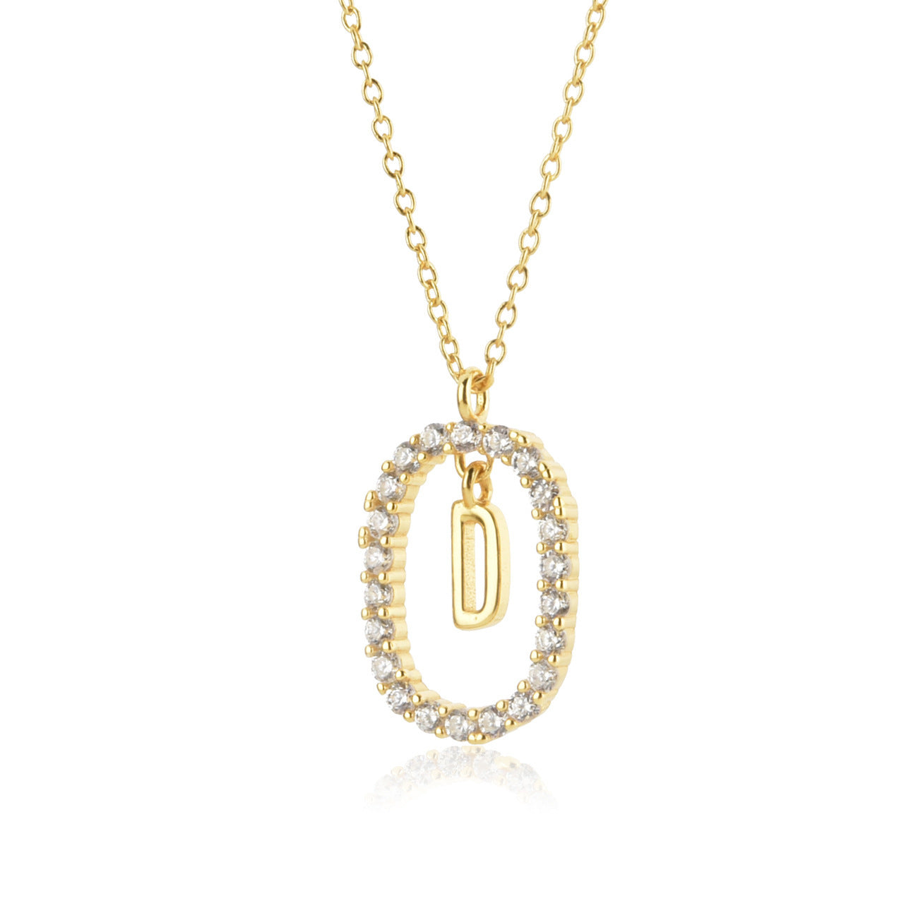 Elegant Letter Name Necklace