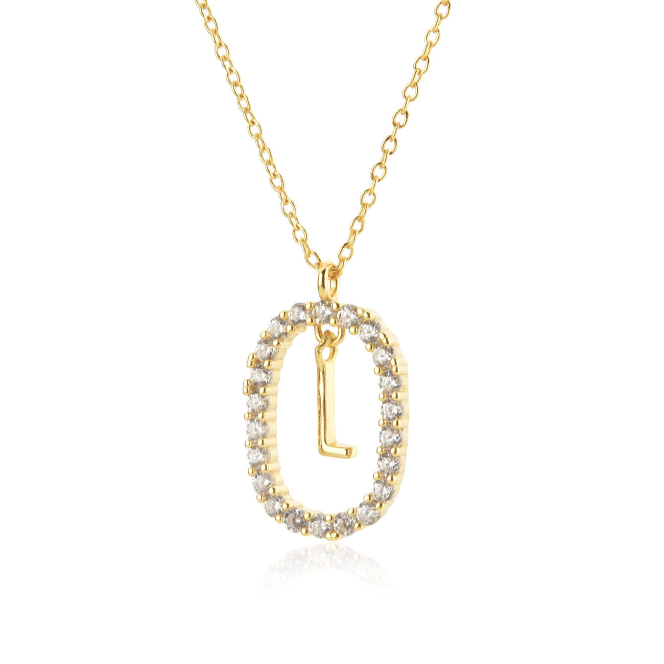 Elegant Letter Name Necklace