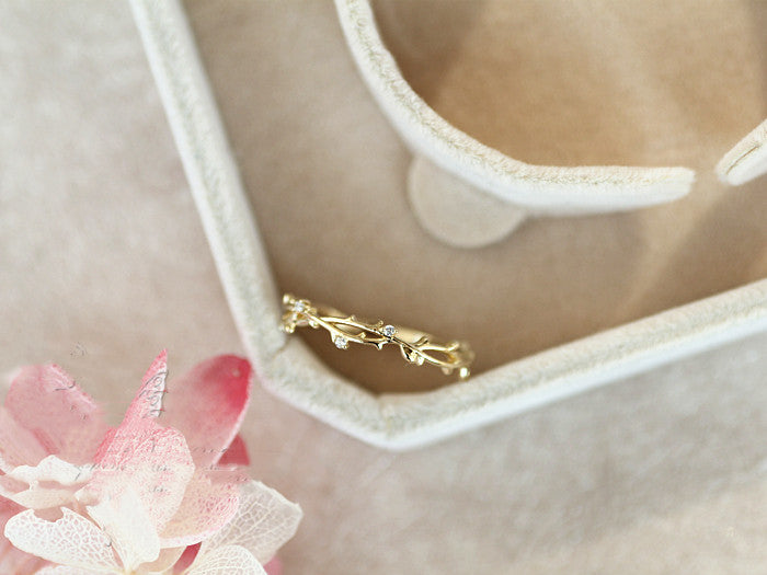 All-match 925 Sterling Silver Gold Plated Ring