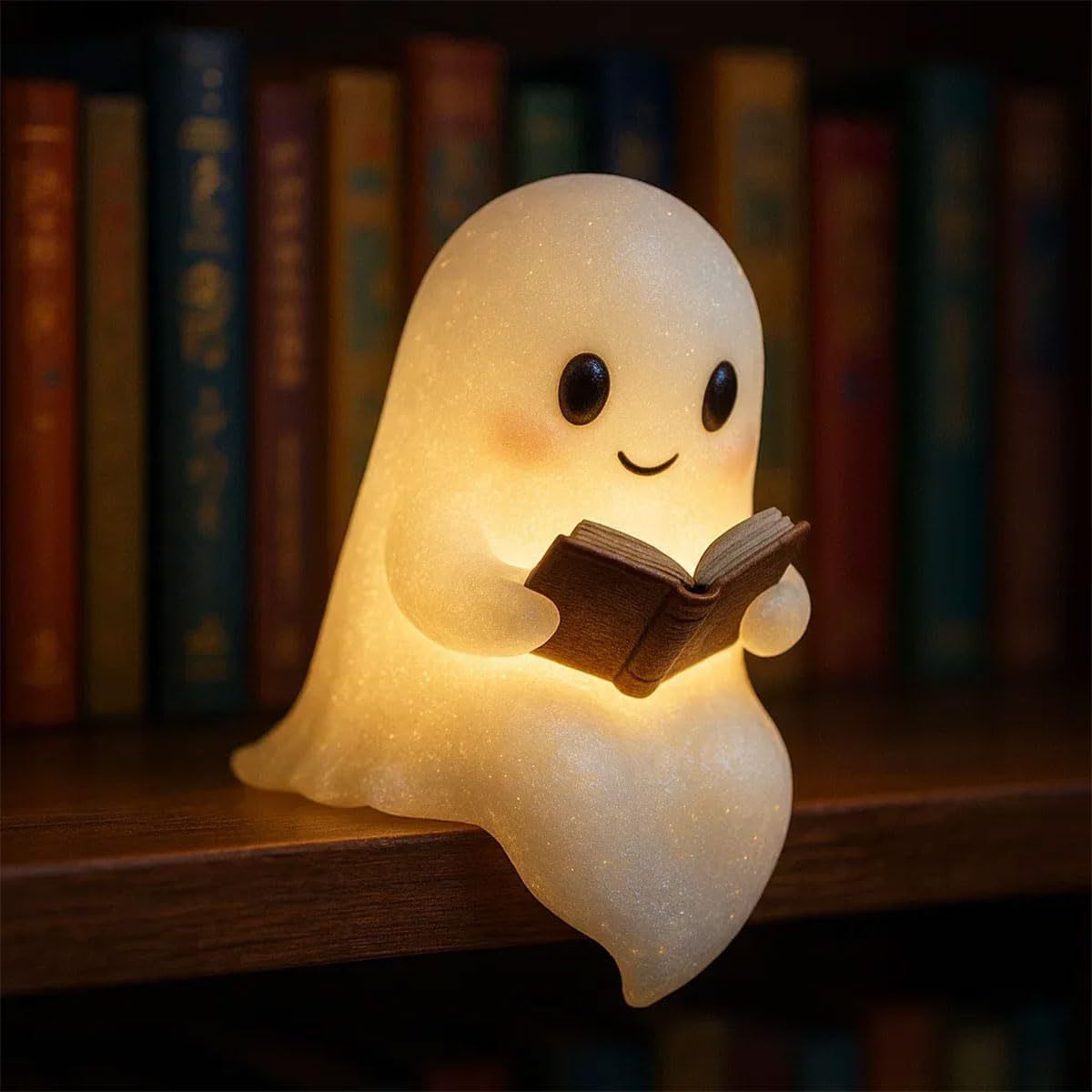 Cute LED Ghost Night Light – Children’s Bedside Lamp