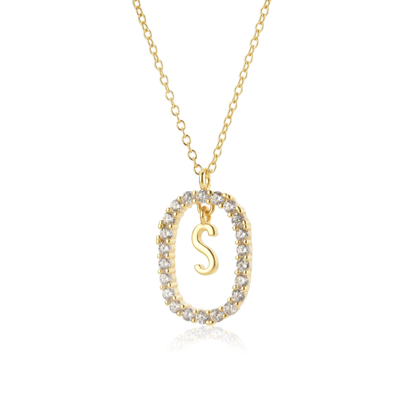 Elegant Letter Name Necklace