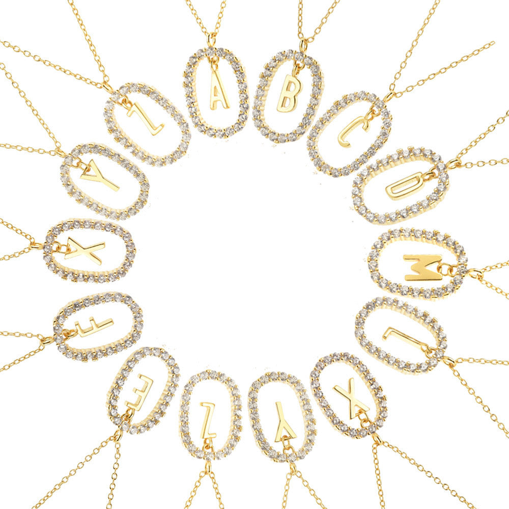 Elegant Letter Name Necklace