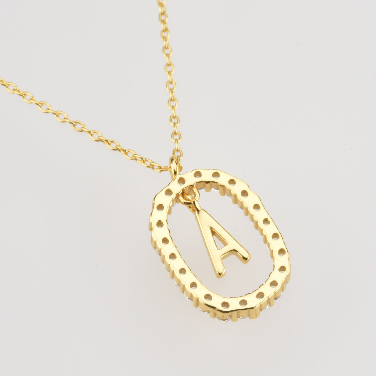 Elegant Letter Name Necklace