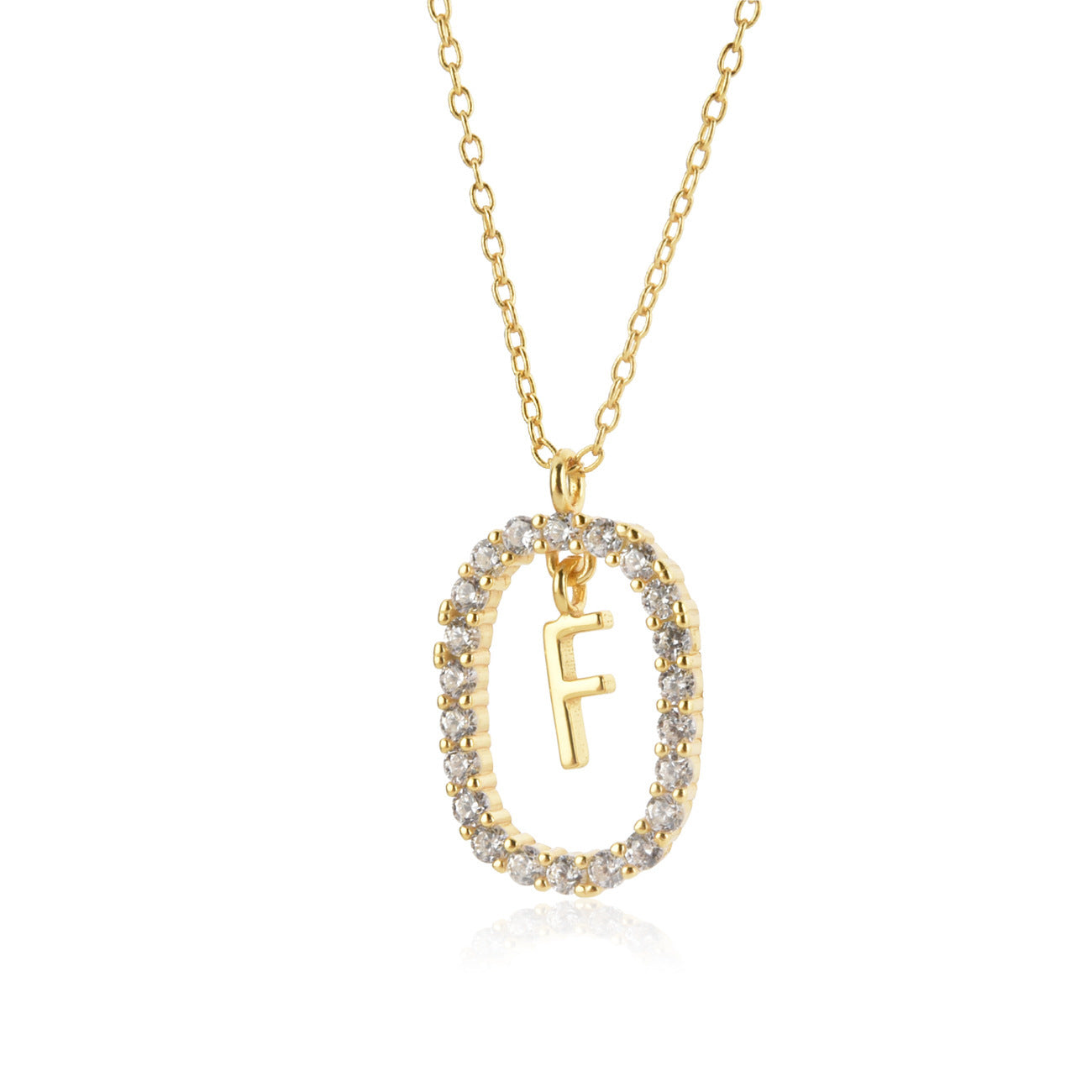 Elegant Letter Name Necklace