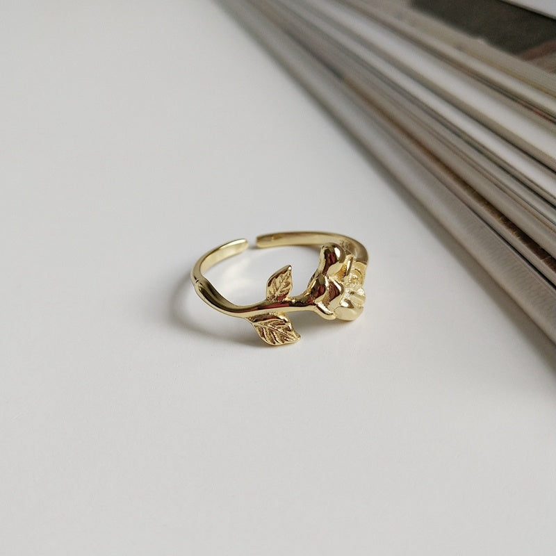 Rose Adjustable Ring