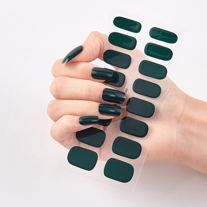 Pure Solid Color Nail Stickers - Salon Nails in Seconds