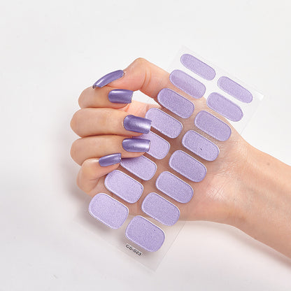 Pure Solid Color Nail Stickers - Salon Nails in Seconds