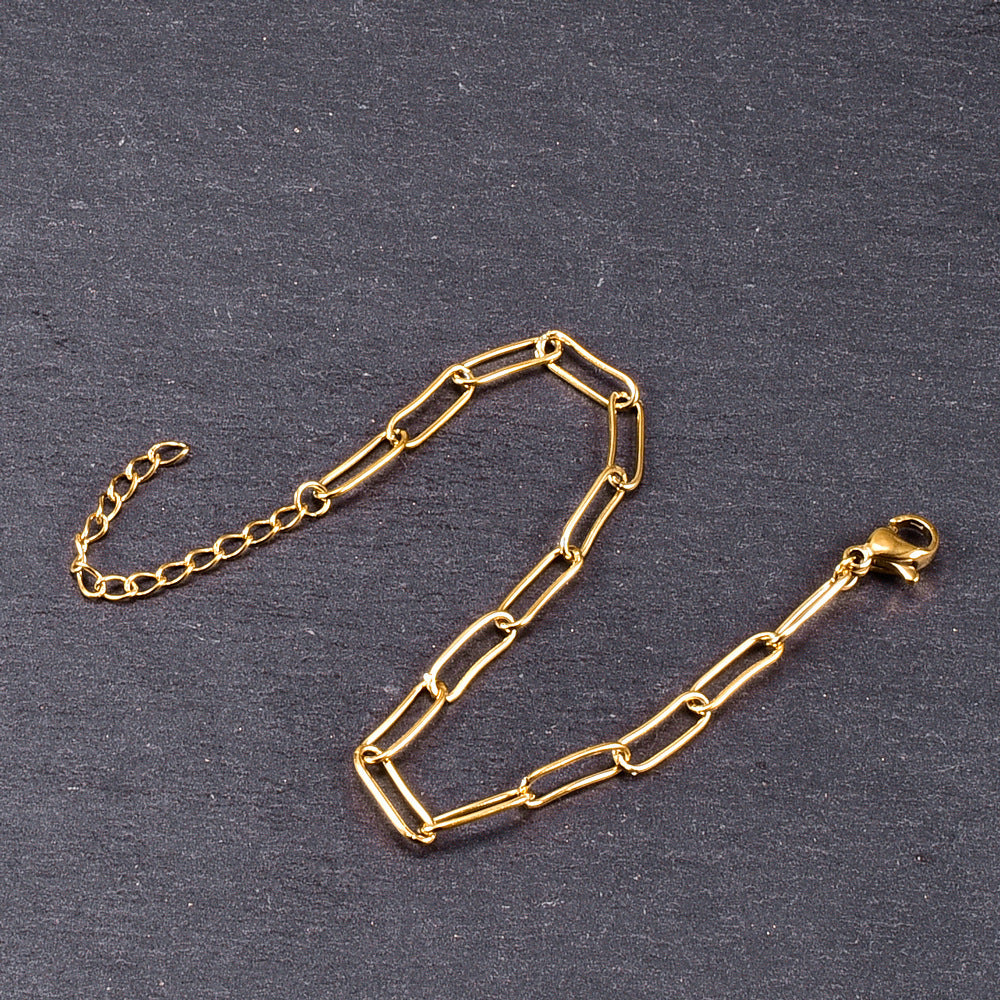 Simple chain chain square brand bracelet
