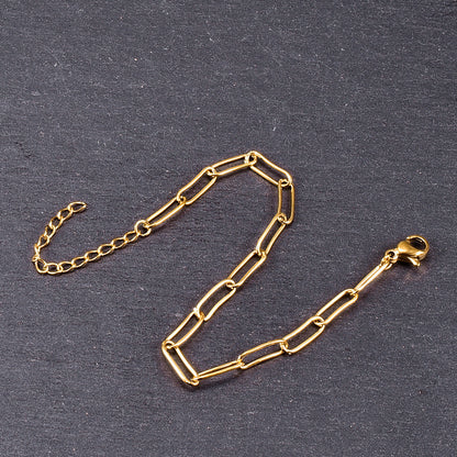 Simple chain chain square brand bracelet