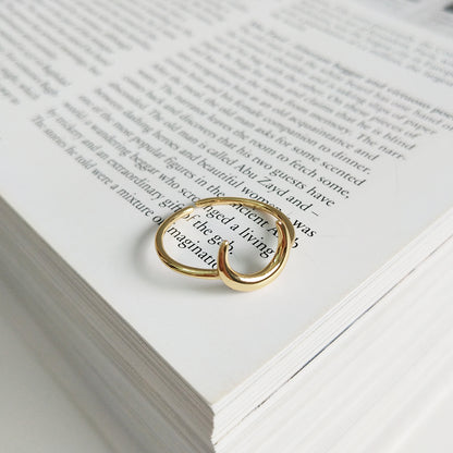 Circular Gold Ring