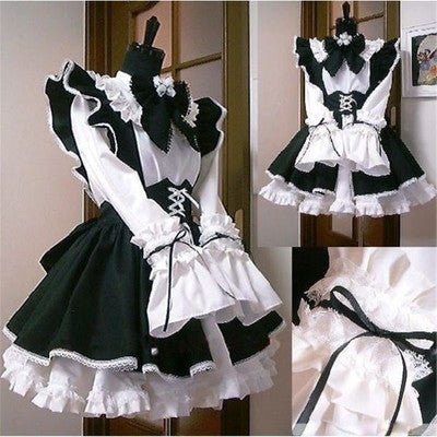 Classic Maid Outfit – Black & White
