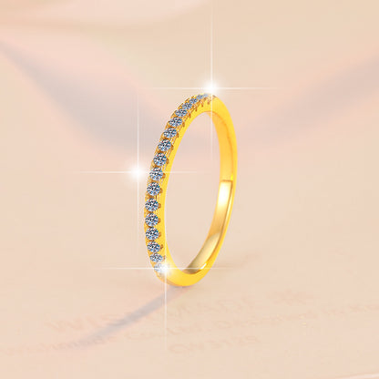 Elegant Diamond Gold Ring