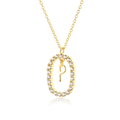 Elegant Letter Name Necklace