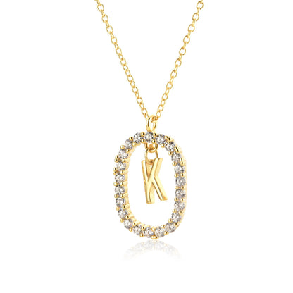 Elegant Letter Name Necklace