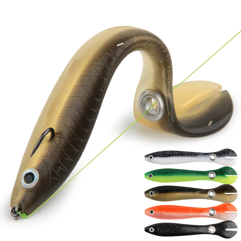 Real-Motion Soft Fishing Lure – Slip-Action Bait for Bass, Trout & Pike