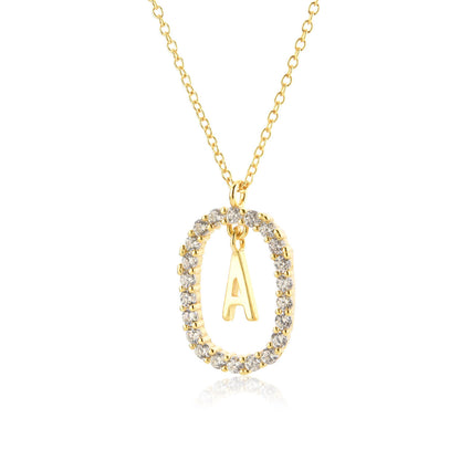 Elegant Letter Name Necklace