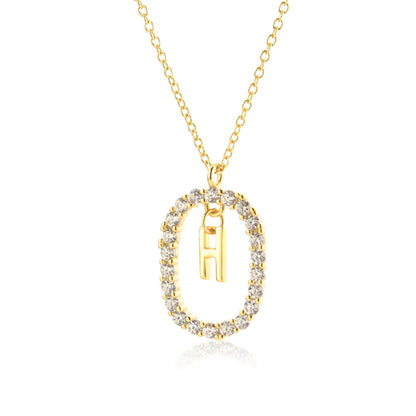 Elegant Letter Name Necklace