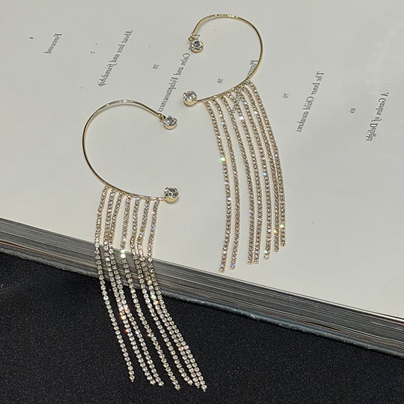 Elegant Long Tassel Earrings