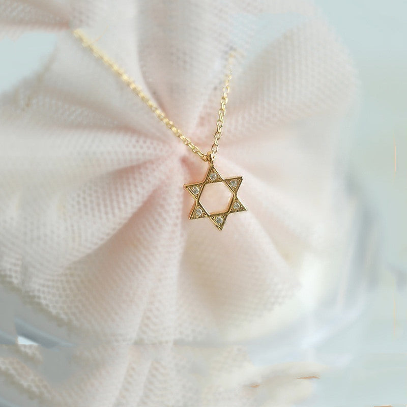 Six-pointed Star Necklace