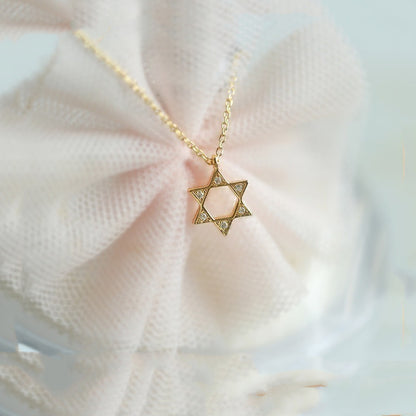 Six-pointed Star Necklace
